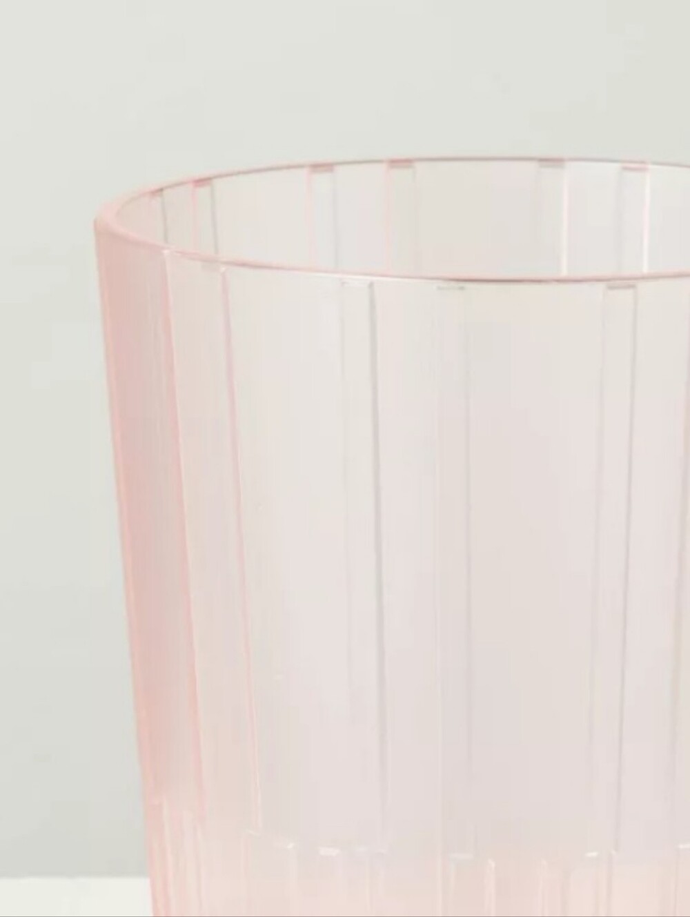 Hearth & Hand With Magnolia Textured Acrylic Pink Coral Tumblers🩷 - Picture 4 of 5
